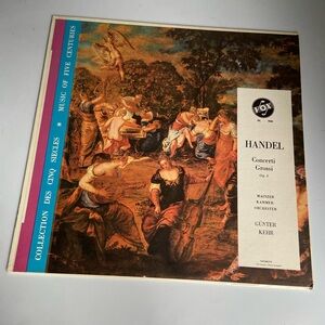 Handel Classical Music Vinyl LP Record